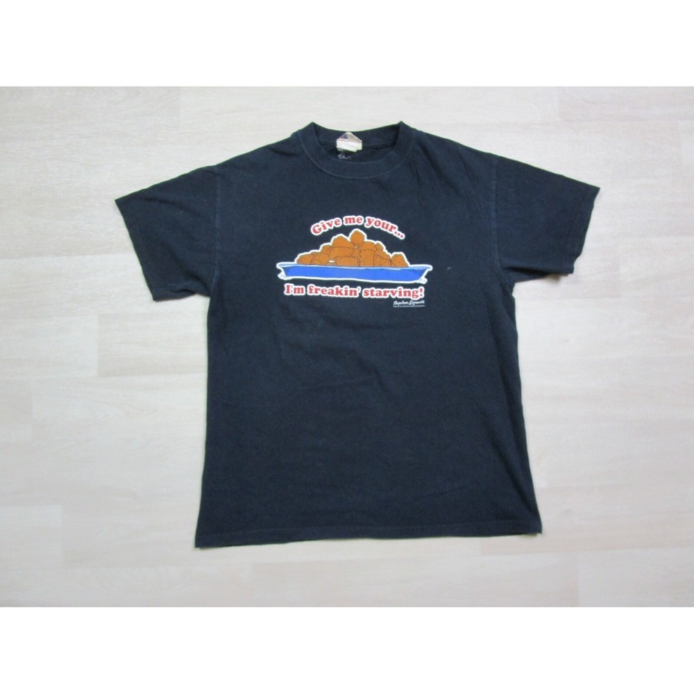 Vintage Y2K Movie Promo T Shirt (M) Napoleon Dynamite Give Me Your Tots 2005